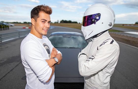 Rezi na torze ze Stigiem promuje „Top Gear” (wideo)