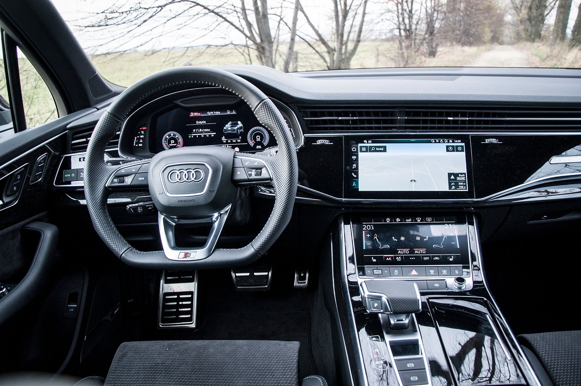 Audi Q7 50 TDI (2019) (fot. Mateusz Żuchowski)