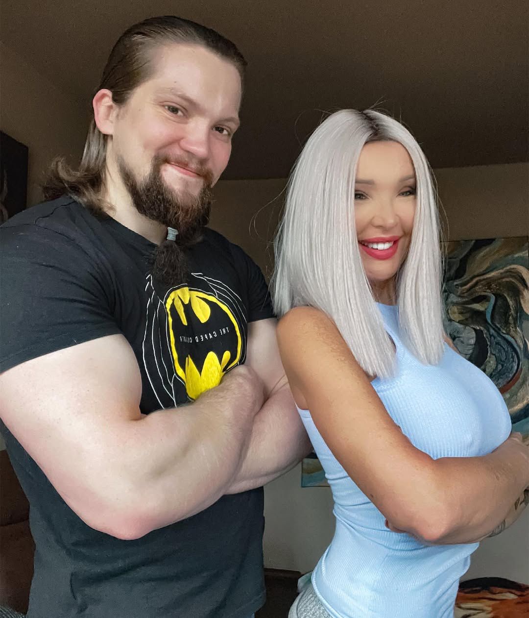 Ewa Minge z młodszym synem