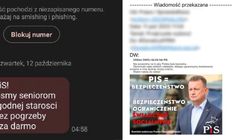 „Darmowe pogrzeby emerytów” w SMS-ach promujących PiS. NASK: to dezinformacja