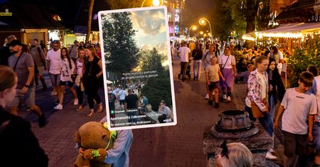 Ujęcia z Krupówek podbijają sieć. "Wszyscy pomyśleli"