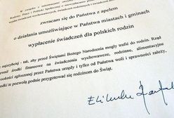 Pieniądze z "Rodzina 500+" jeszcze przed świętami. Minister apeluje, niektóre samorządy słuchają