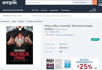 Afera w sieci o Międlara. Empik dla money.pl: sprzedaż książki zablokowana