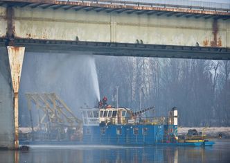 Pożar Mostu Łazienkowskiego. "Może być zamknięty na wiele miesięcy"
