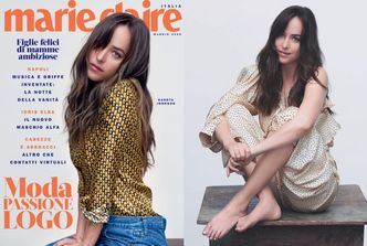 Zamyślona Dakota Johnson na nowej okładce