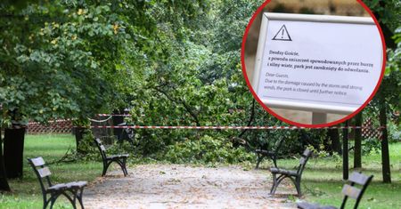 Ulewy przetoczyły się nad Warszawą. Sklepy w znanym centrum handlowym zamknięte