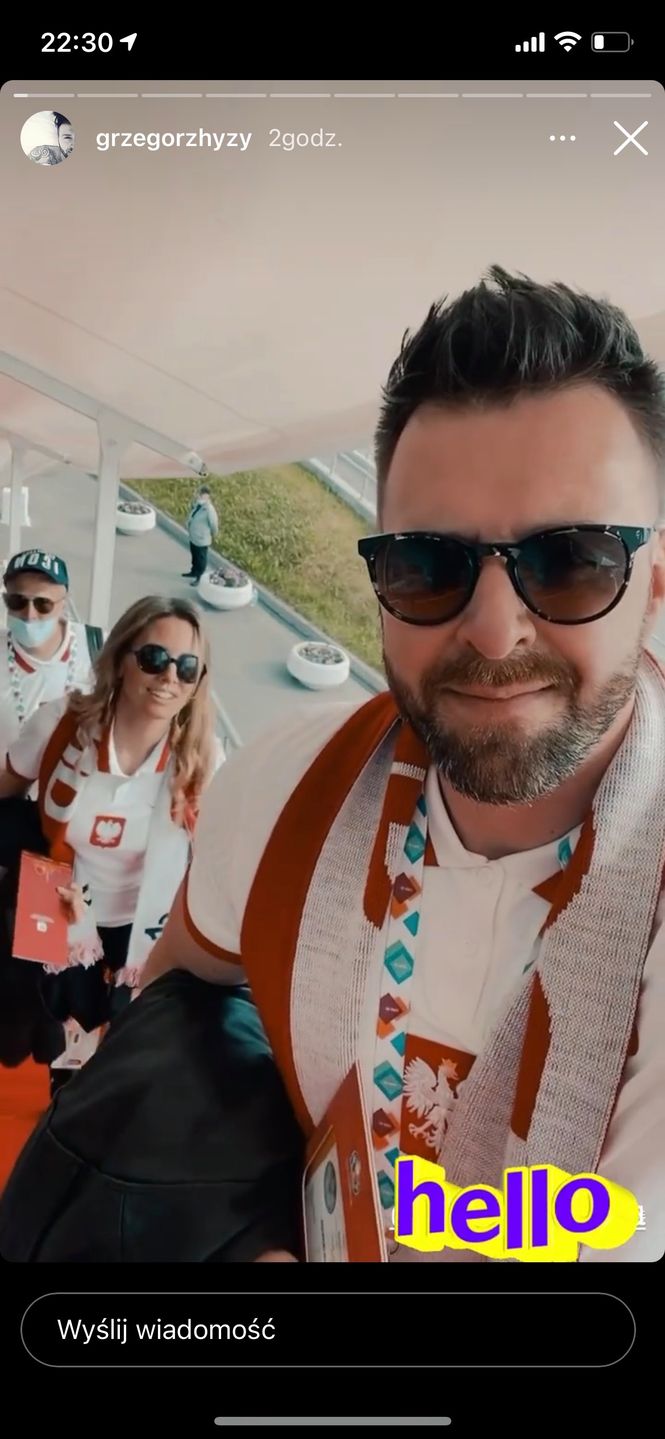 Grzegorz Hyży - relacja z meczu Polska-Słowacja