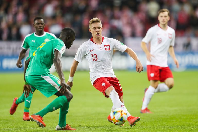 Michał Skóraś w trakcie MŚ U-20