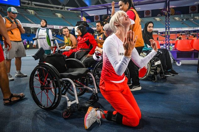 Róża Kozakowska po konkursie w Nowym Delhi / fot. Bartłomiej Zborowski, PZSN Start