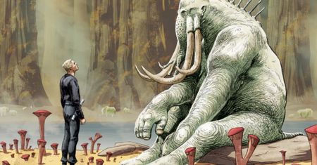 "W dół, do Ziemi" – recenzja komiksu wydawnictwa Egmont