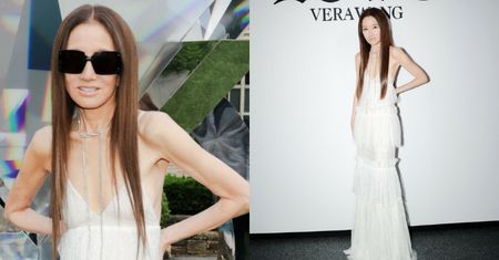 76-letnia Vera Wang w sukience ze sporym dekoltem wdzięczy się do zdjęć. Czas się dla niej zatrzymał?