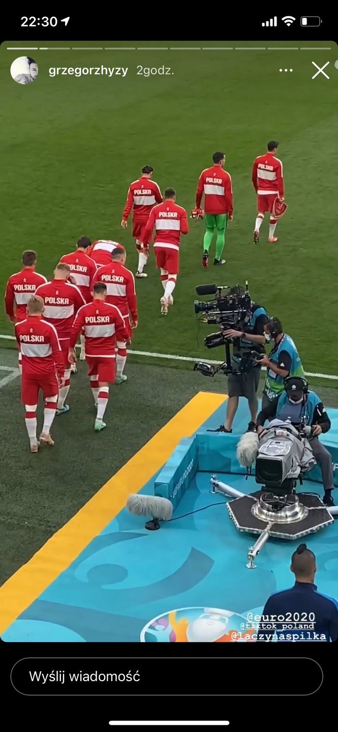 Grzegorz Hyży - relacja z meczu Polska-Słowacja