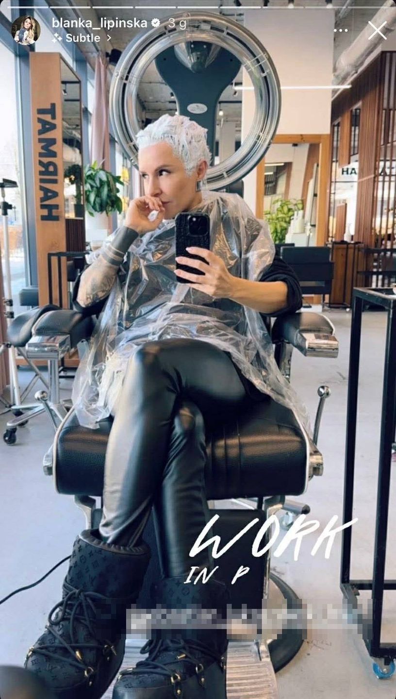 Blanka Lipińska ma nową fryzurę