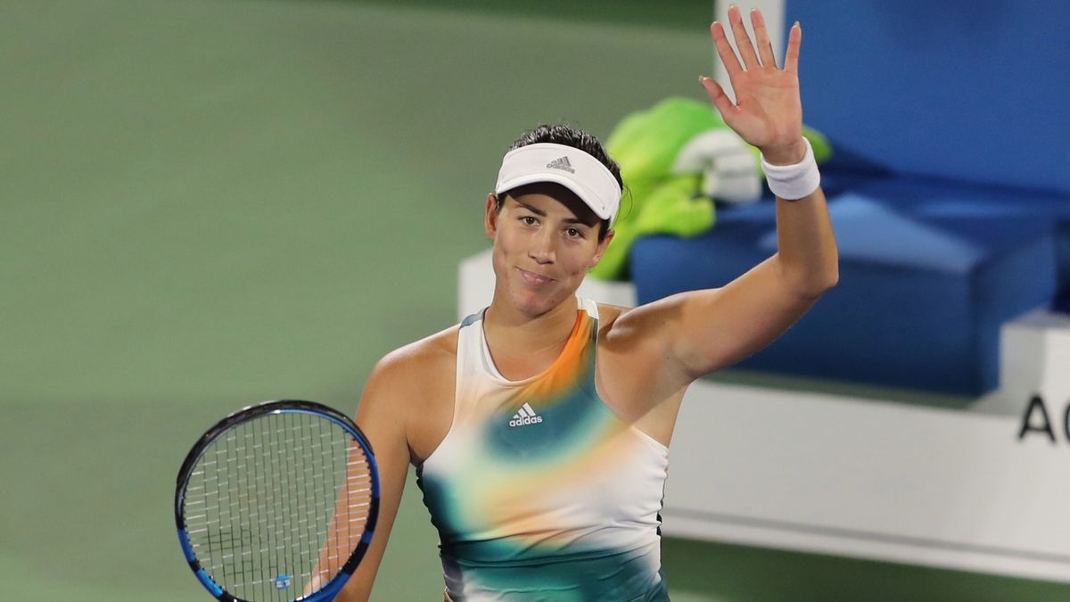 PAP/EPA / ALI HAIDER / Na zdjęciu: Garbine Muguruza