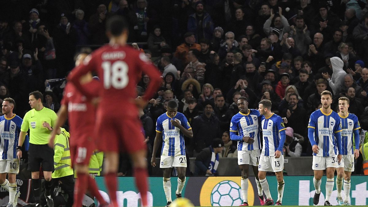 Zdjęcie okładkowe artykułu: PAP/EPA / Vince Mignott / Na zdjęciu: radość piłkarzy Brighton and Hove Albion