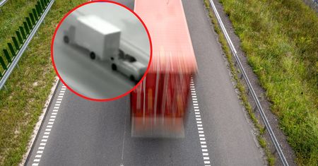 "Kaskaderzy" rabowali ciężarówki w czasie jazdy. Wszystko się nagrało