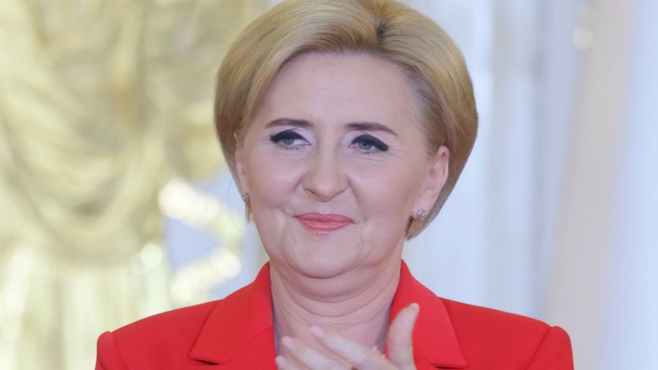Agata Kornhauser-Duda pokazała się w modnej marynarce na lato 