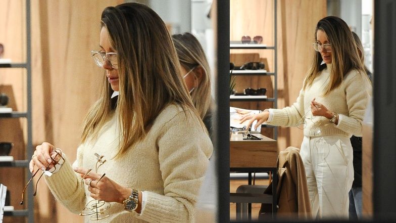 Małgorzata Rozenek przymierza okulary