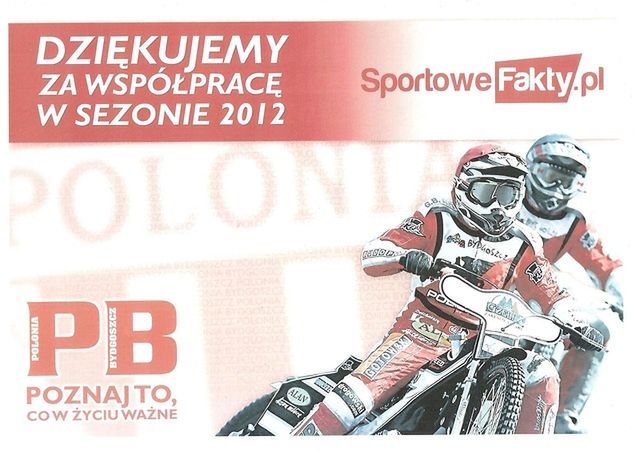 Podziękowania dla portalu SportoweFakty.pl