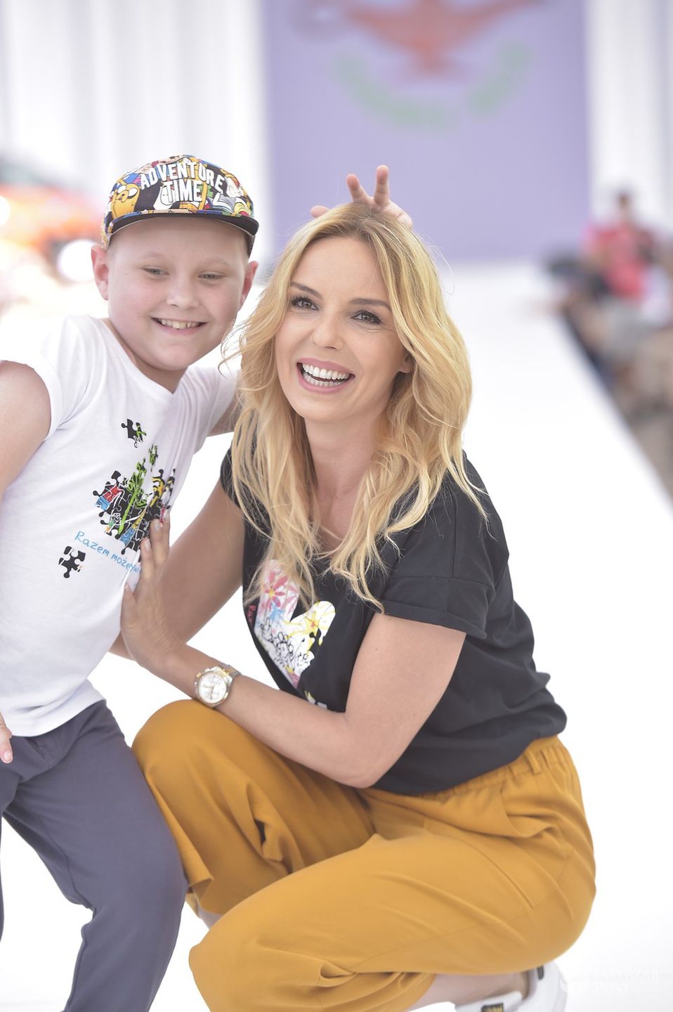 Agnieszka Włodarczyk w platynowym blondzie