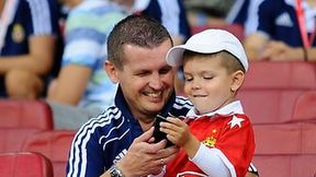 Trybuny na meczu Wisła Kraków - Jagiellonia Białystok