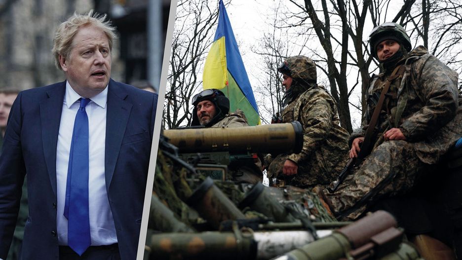 "Ukraińcy są szkoleni w Polsce". Johnson powiedział za dużo?
