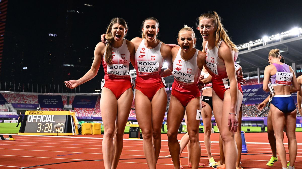 Materiały prasowe / Na zdjęciu: polska sztafeta kobiet 4x400 m