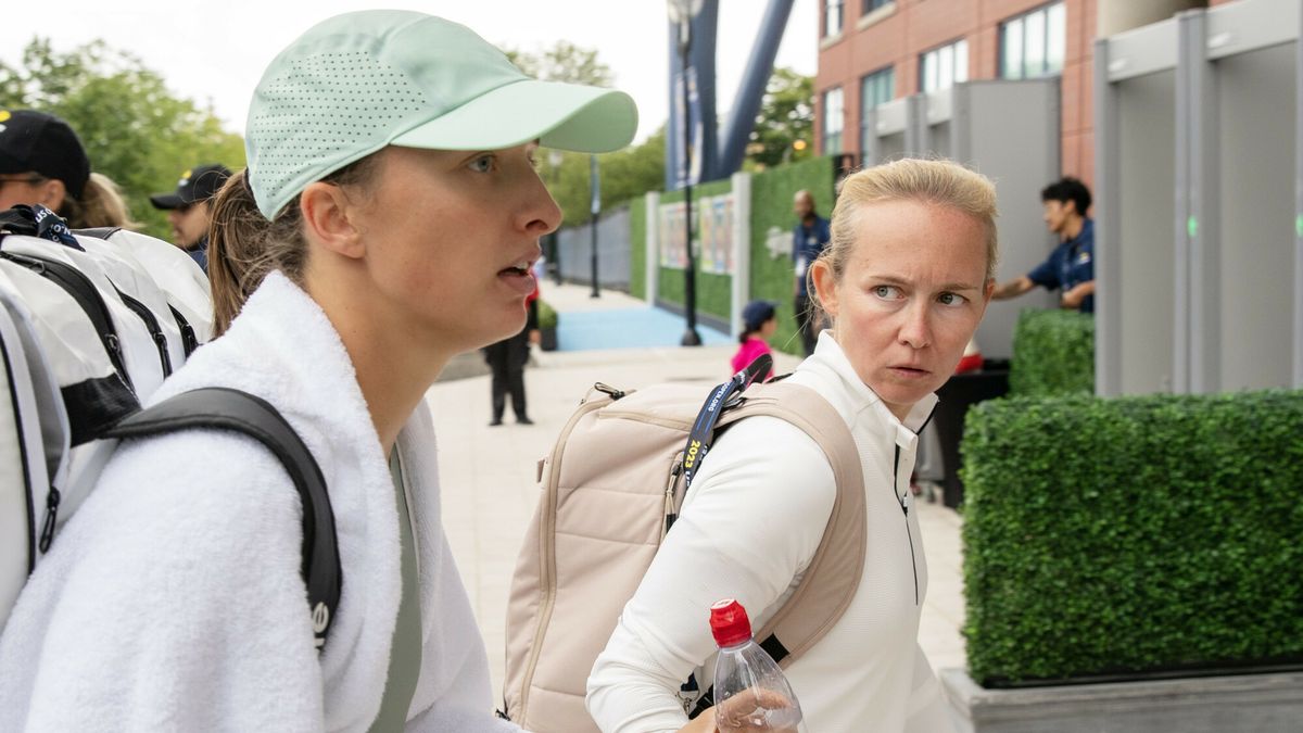 East News / Wojciech KUBIK / Na zdjęciu: Iga Świątek i Daria Abramowicz