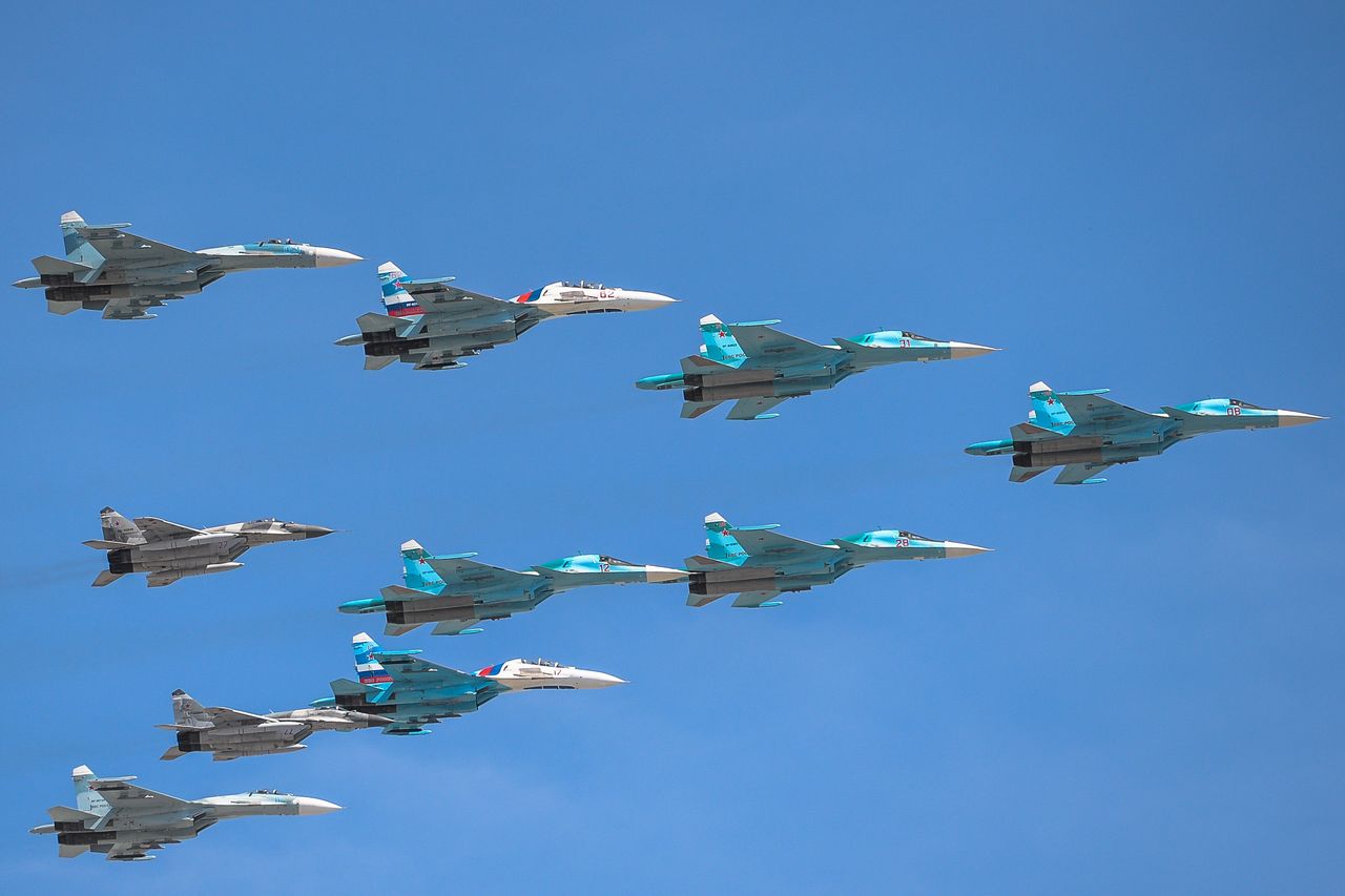 Rosyjskie media ogłaszają przewagę na Bałtyku. Ma ją zapewnić tandem Su-30SM2 i Su-35S