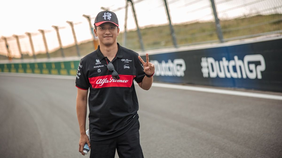 Materiały prasowe / Alfa Romeo  / Na zdjęciu: Guanyu Zhou