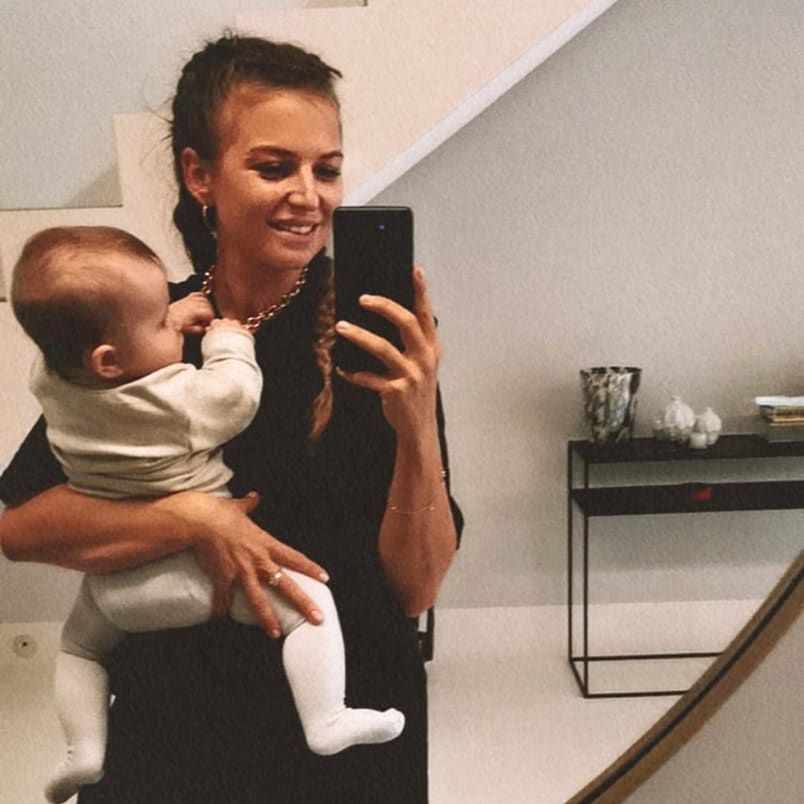 Anna Lewandowska z Laurą