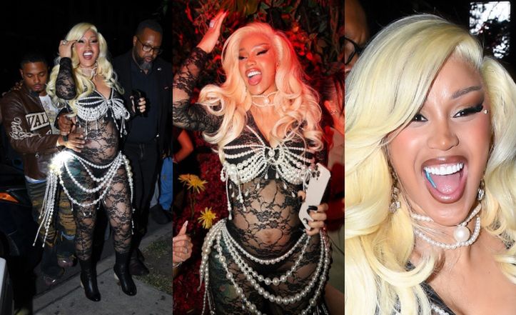 Ciężarna Cardi B promuje nową płytę