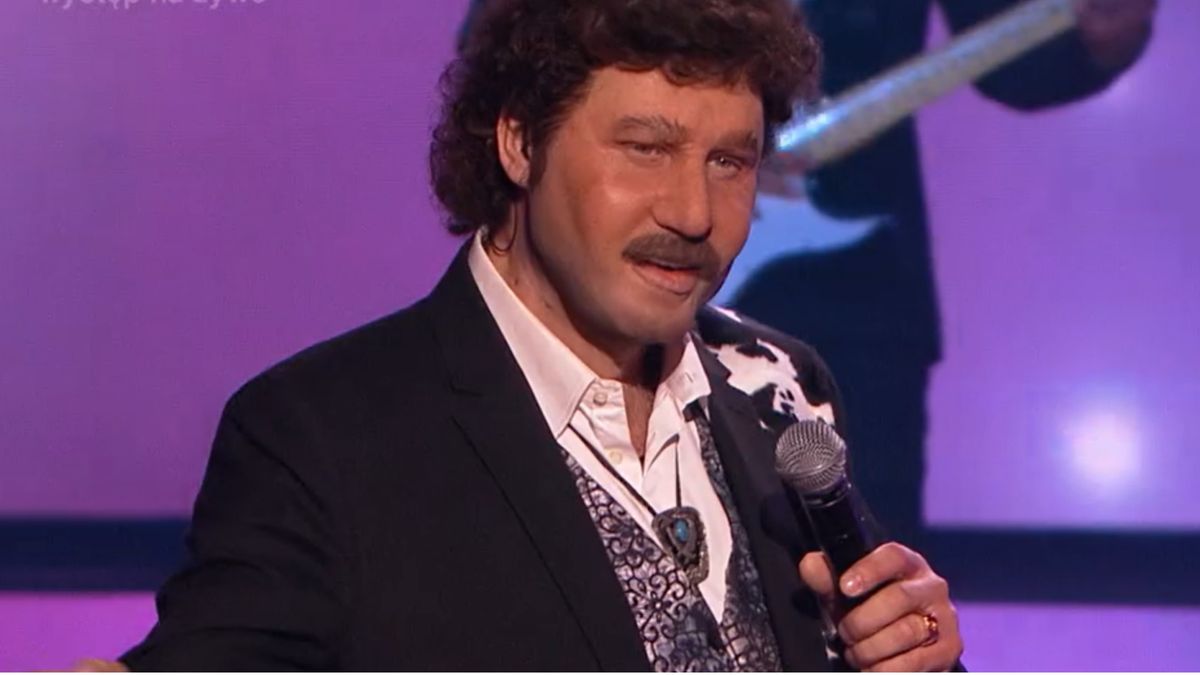 Andrzej Nejman jako Krzysztof Krawczyk w "TTBZ"