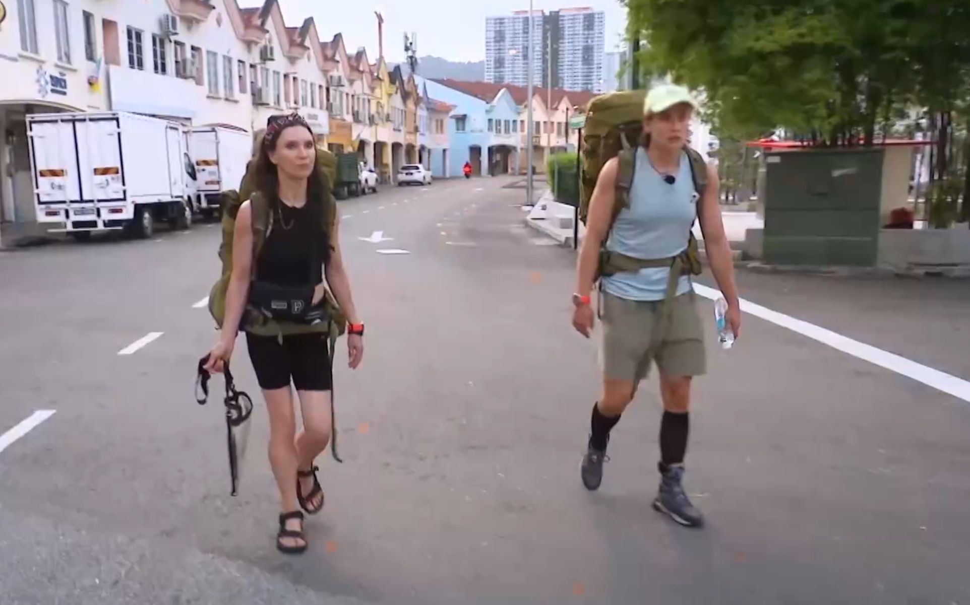 Janja Lesar i Katarzyna Zillmann w 7. odcinku "Azja Express"