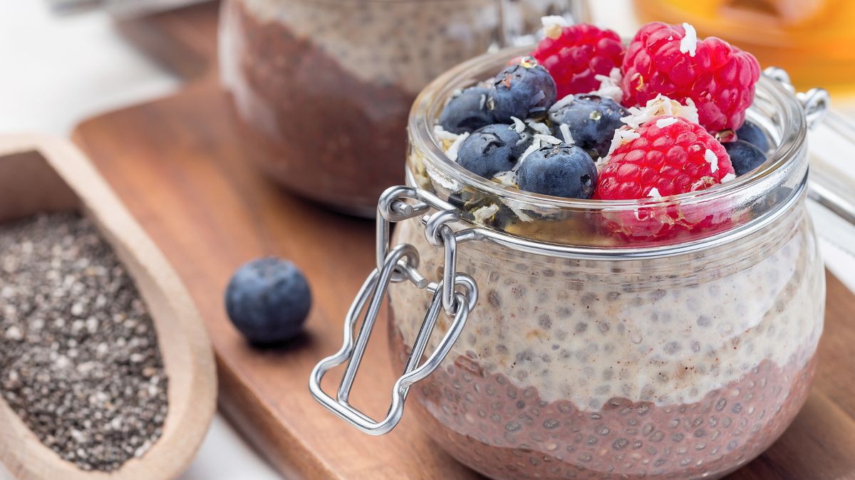 Przepis na prosty deser z nasionami chia