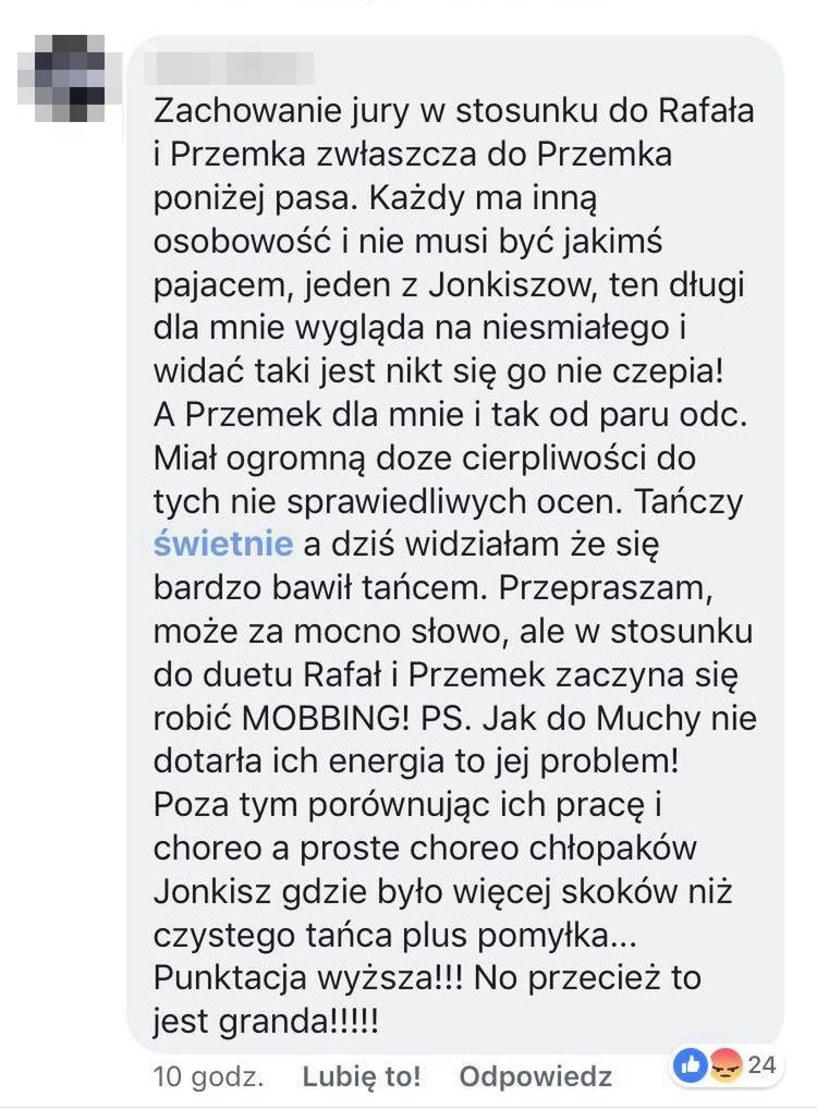 Fani oburzeni krytyką występu Mroczka i Cypryańskiego