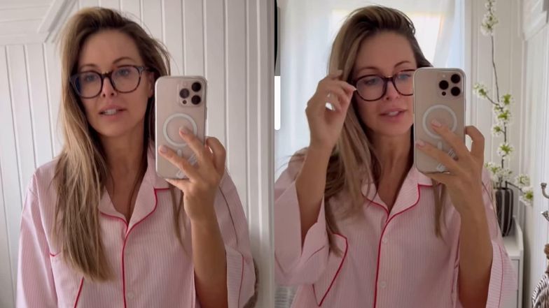 Naturalna Małgorzata Rozenek nadaje z nadmorskiej chatki