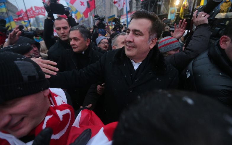 Micheil Saakaszwili na Majdanie