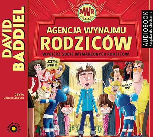 "Agencja wynajmu rodziców": gdy w podróży dzieci się nudzą, włącz audiobook z zabawnymi przygodami Barry'ego!