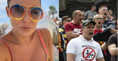 Tęczowa Małgorzata Rozenek odpowiada internaucie: "Wolałabym syna geja niż homofoba"
