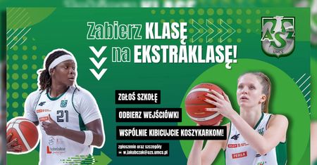 „Zabierz Klasę na Ekstraklasę!” – nowy projekt AZS UMCS Lublin dla szkół