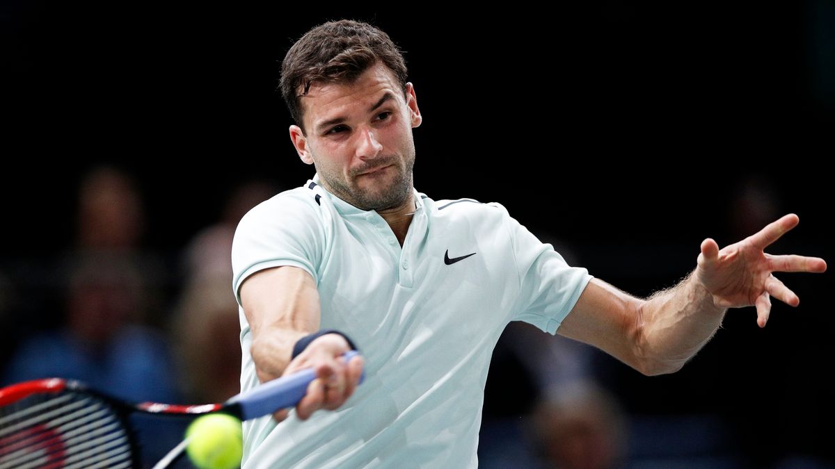 PAP/EPA / YOAN VALAT / Na zdjęciu: Grigor Dimitrow