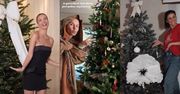 Celebryci chwalą się przystrojonymi CHOINKAMI: "Kurzopki", Joanna Przetakiewicz, Małgorzata Rozenek... Która najładniejsza? (ZDJĘCIA)