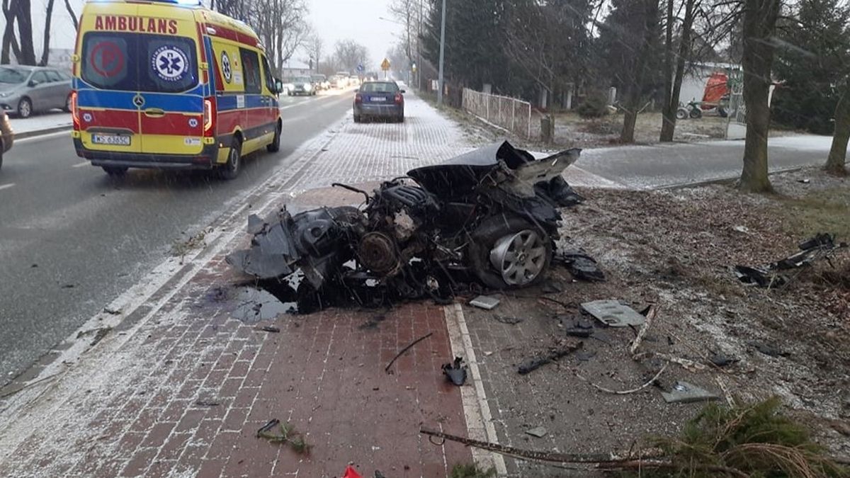 BMW rozerwało na kawałki