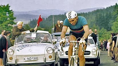 Eddy Merckx w 1966 roku fot. domena publiczna