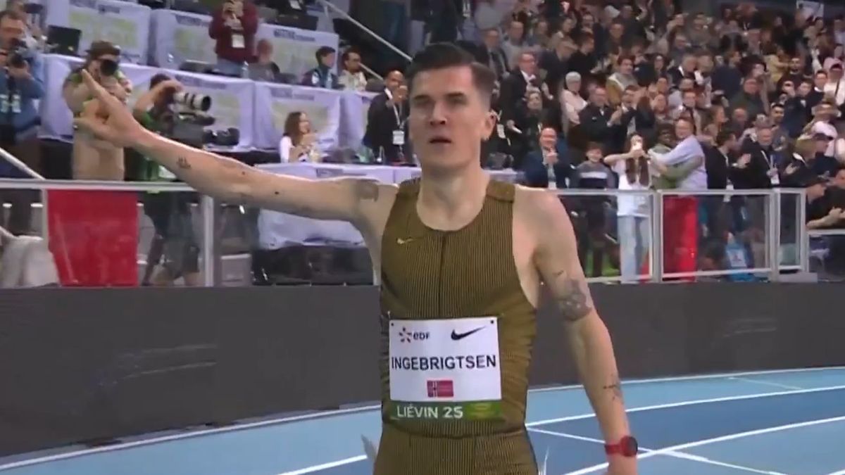 Twitter / Na zdjęciu: Jakob Ingrebrigtsen