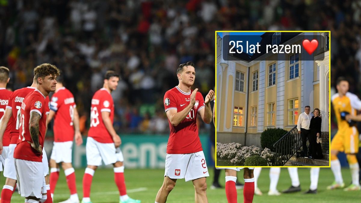 PAP / Piotr Nowak / Na zdjęciu: Piotr Zieliński / małe zdjęcie: Czesław Michniewicz z żoną