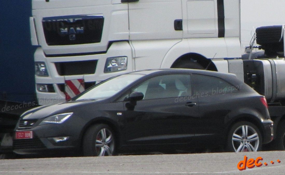 2013 Seat Ibiza Cupra wyszpiegowany bez kamuflażu