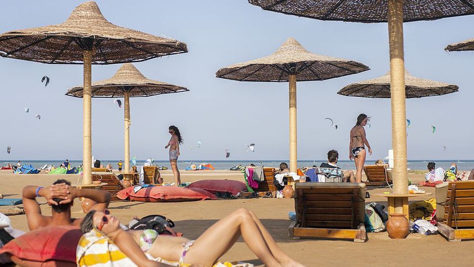 Plaża w Hurghadzie