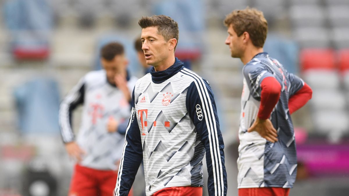 Getty Images / ANDREAS GEBERT / Na zdjęciu: Robert Lewandowski